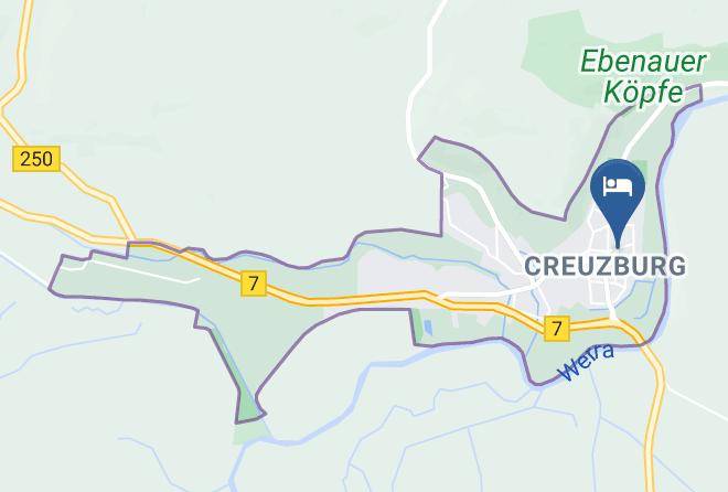 Wartburgkreis - Barbara Kuhmstadt Zimmervermietung Maps