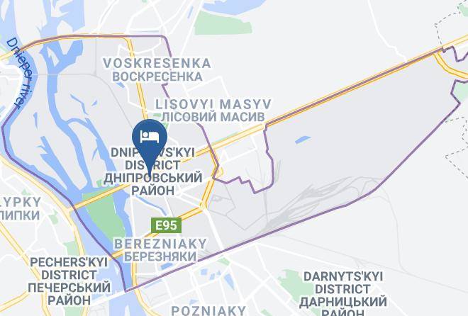 Kyiv - Barbaris Hotel Maps