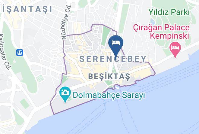 Besiktas - Barbarossa Hotel Maps
