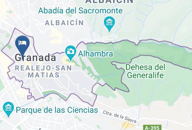 Granada - Barbieri Granada Pension Maps