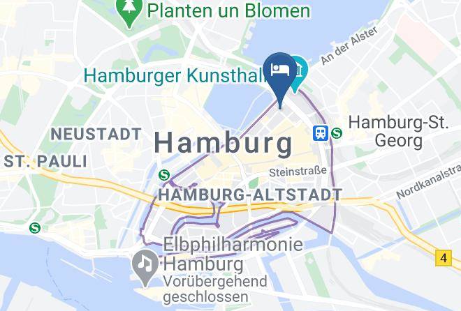 Stadt Hamburg - Barcelo Hamburg Maps
