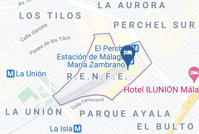 Malaga - Barcelo Malaga Maps