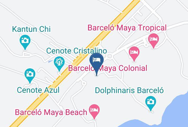 Solidaridad - Barcelo Maya Caribe Maps