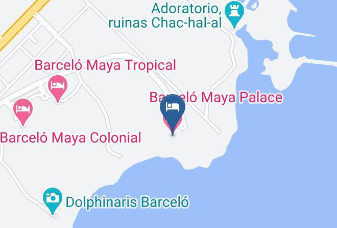 Solidaridad - Barcelo Maya Palace Maps