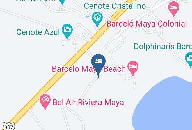 Solidaridad - Barcelo Maya Riviera Adults Only Maps