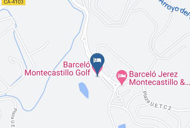 Cadiz - Barcelo Montecastillo Golf Maps