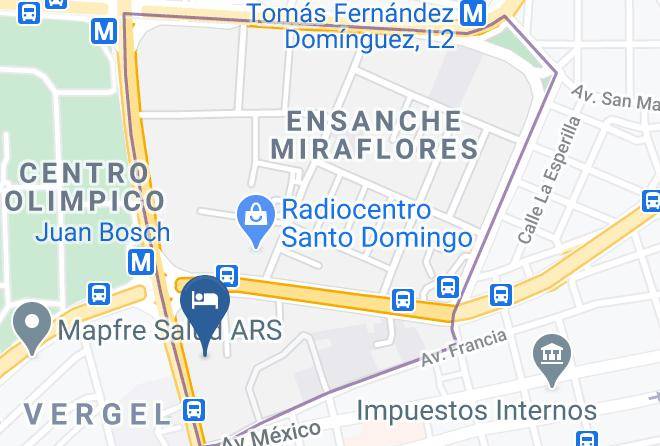Santo Domingo De Guzman - Barcelo Santo Domingo Maps