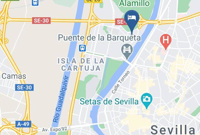 Seville - Barcelo Sevilla Renacimiento Maps