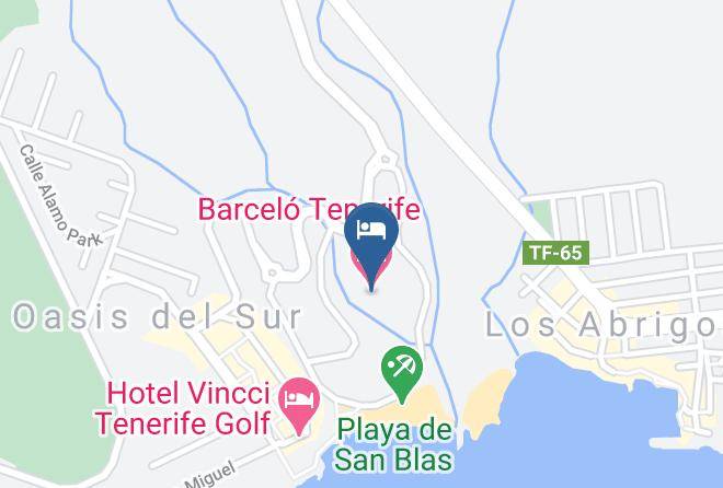 Santa Cruz De Tenerife - Barcelo Tenerife Maps