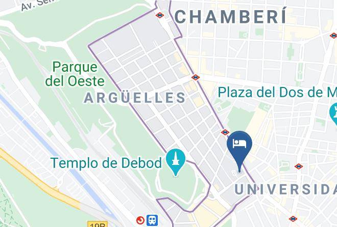 Madrid - Barcelo Torre De Madrid Maps