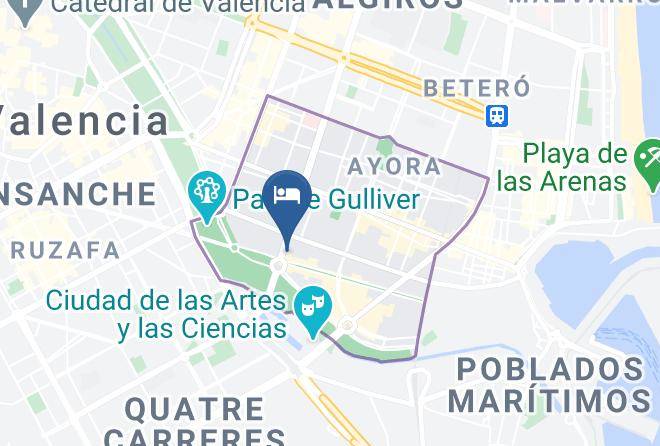 Valencia - Barcelo Valencia Maps