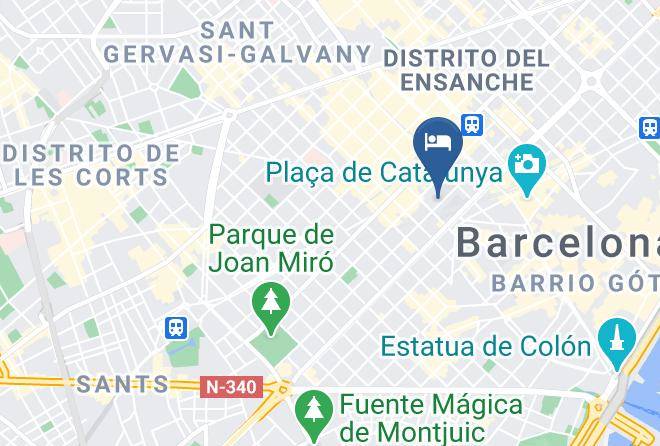 Barcelona - Barcelona Center Muntaner Maps