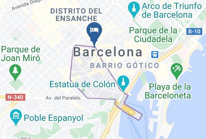 Barcelona - Barcelona City Ramblas Maps