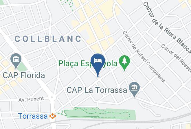 Barcelona Fira Boutique Map