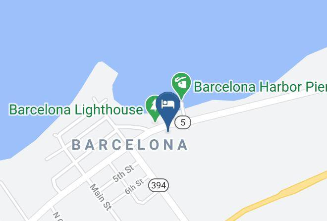 Chautauqua - Barcelona Lakeside Bed And Breakfast Maps