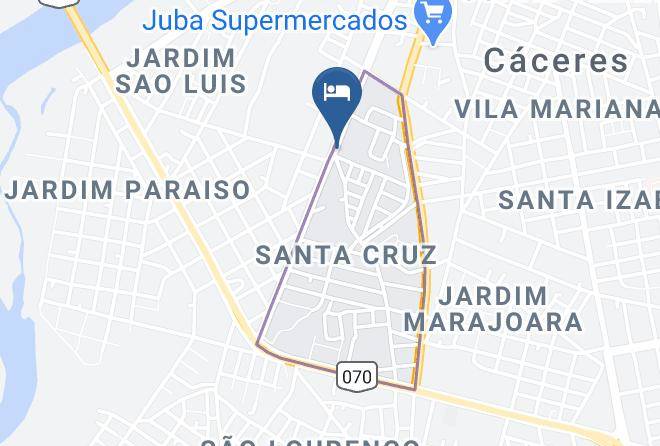 Caceres - Barco Hotel Ieie Maps