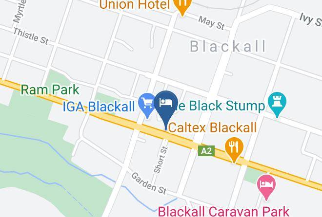 Blackall Tambo - Barcoo Hotel Maps