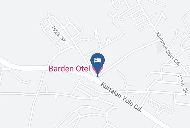 Siirt Ismail Celik - Barden Otel Maps