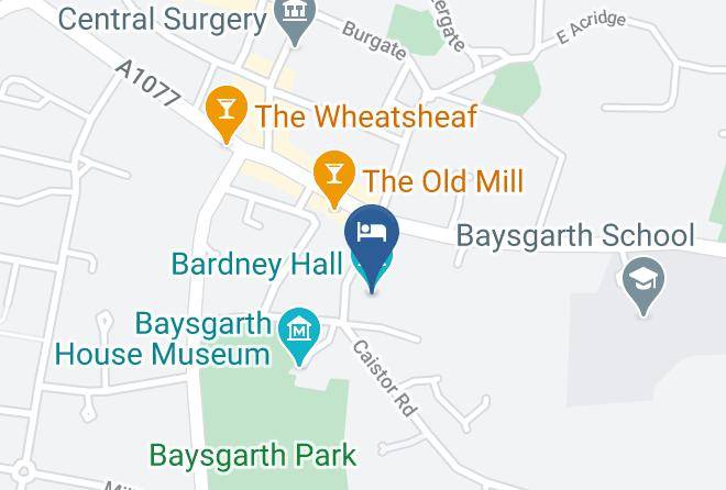 North Lincolnshire - Bardney Hall Maps