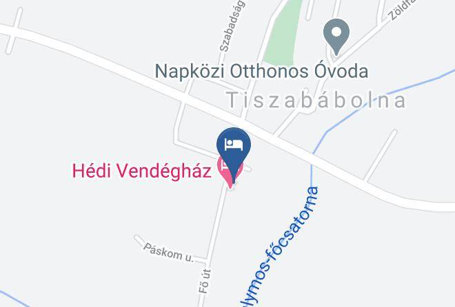 Bardos Vendeghaz Map