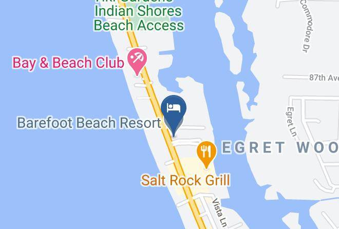 Barefoot Beach Resort Map