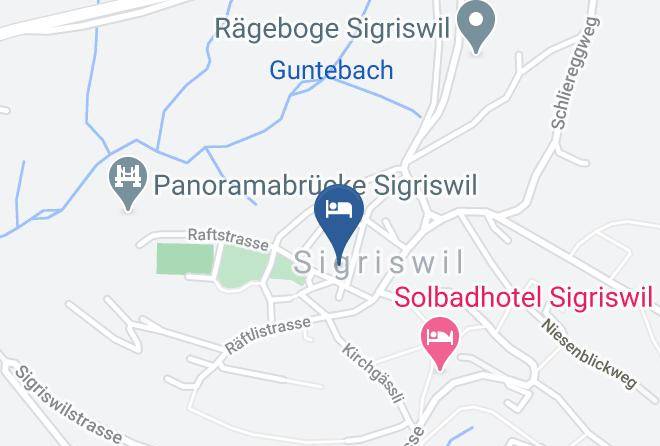 Hotel & Restaurant Baren Sigriswil Map