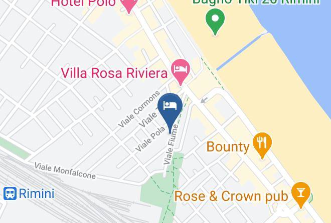 Rimini - Barfestiva Hotel Convenzionati Rimini Maps