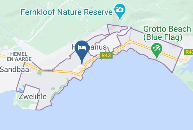 Overberg - Barford Haven Self Catering Hermanus Maps