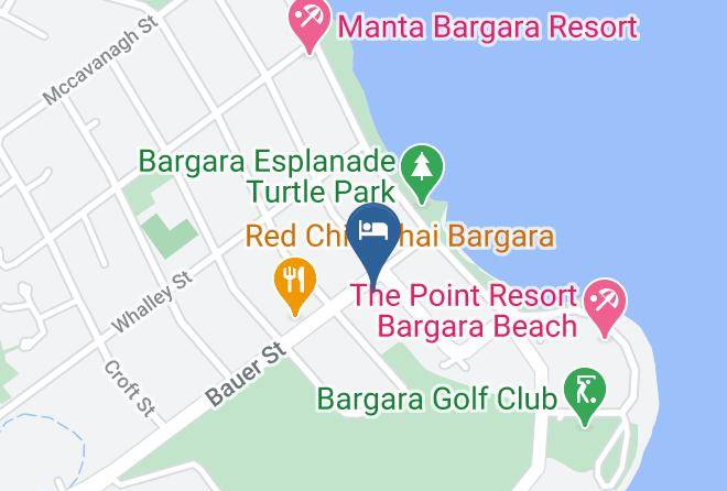 Bundaberg - Bargara Beach Motor Inn Maps
