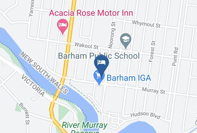 Murray River - Barham Hotel Maps