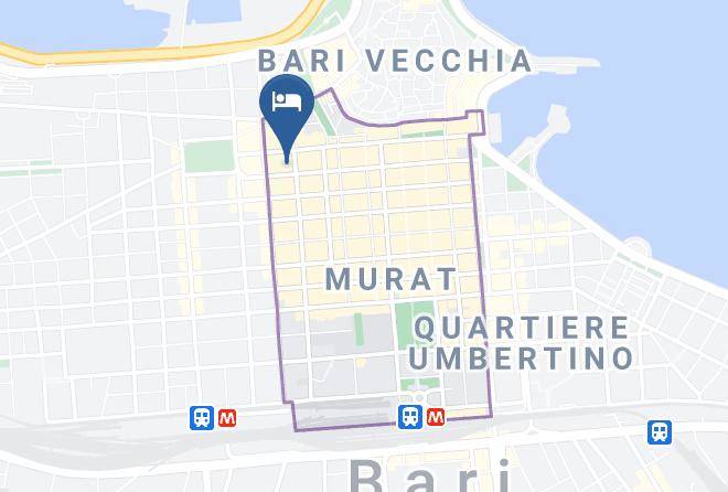 Bari - Bari Hotel Boston Maps
