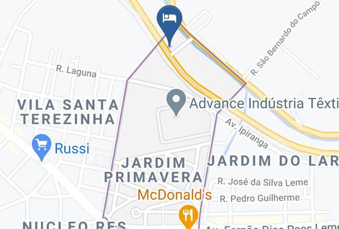 Varzea Paulista - Bari Motel Maps