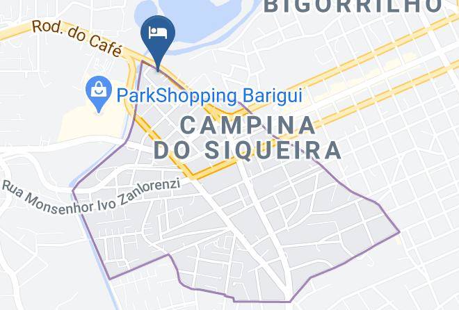 Curitiba - Barigui Park Hotel Maps