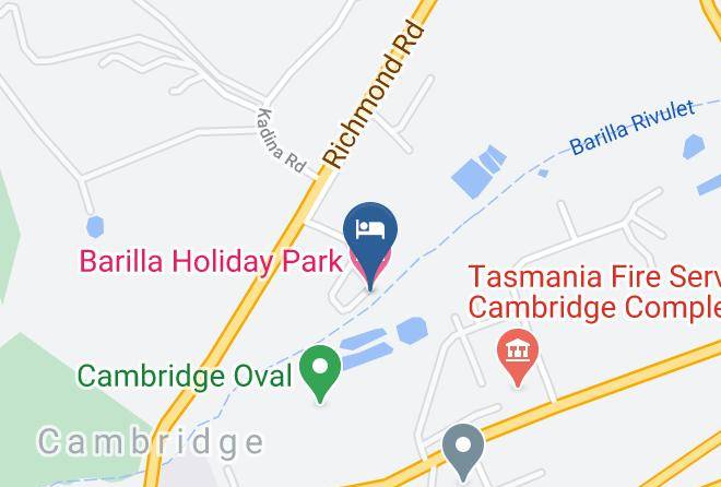 Clarence - Barilla Holiday Park Maps