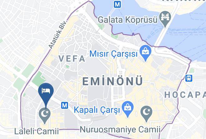 Fatih - Barin Hotel Maps