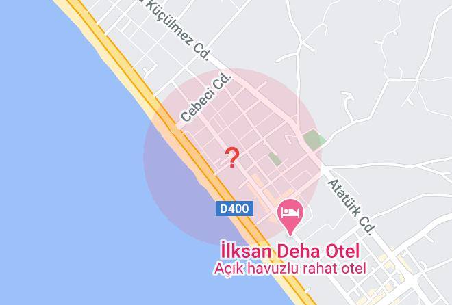 Alanya - Bariscan Otel Maps
