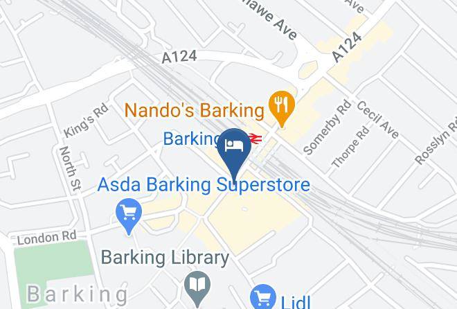 London - Barking Hotel Maps