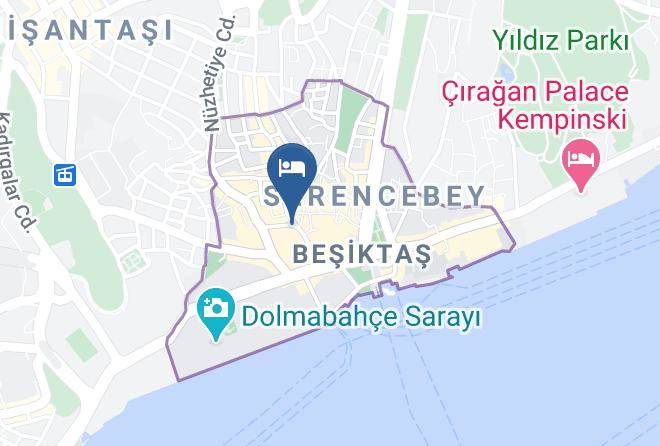 Besiktas - Barkod Hotel Maps
