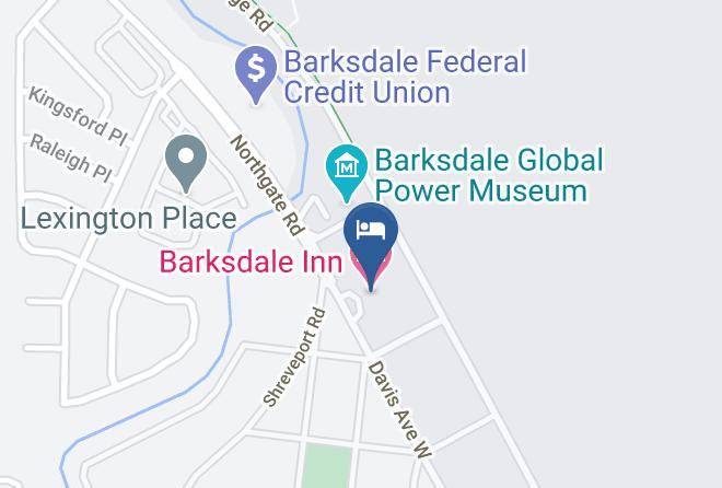 Bossier Par - Barksdale Inn Maps