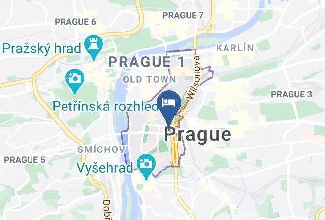 Prague - Barley Hotel Maps