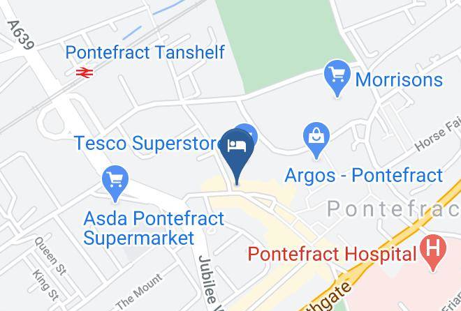 Wakefield - Barley Mow Hotel Maps