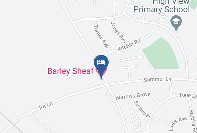 Barnsley - Barley Sheaf Hotel Maps