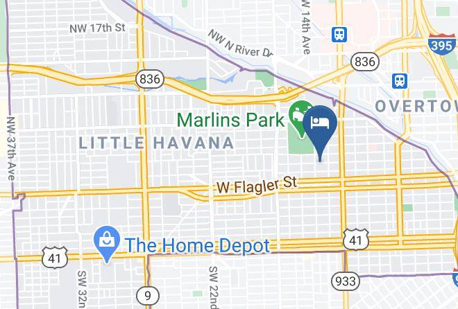 Miami Dade - Barlington Hotel Maps