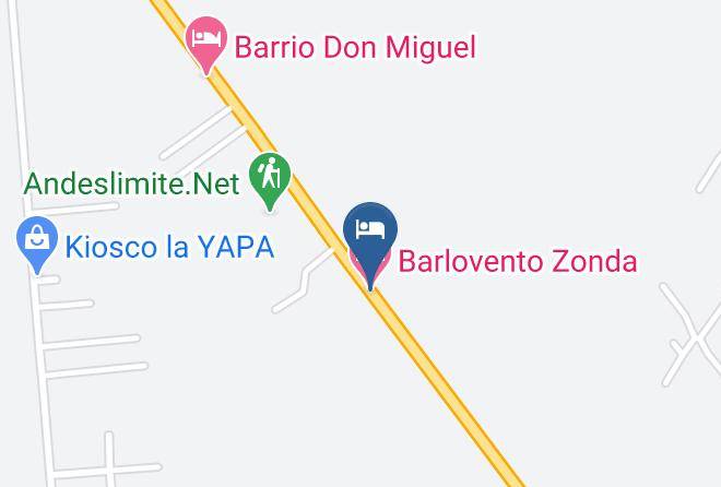 Zonda Department - Barlovento Zonda Maps