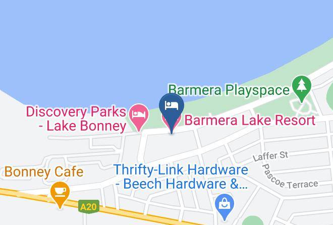 Berri And Barmera - Barmera Lake Resort Motel Maps
