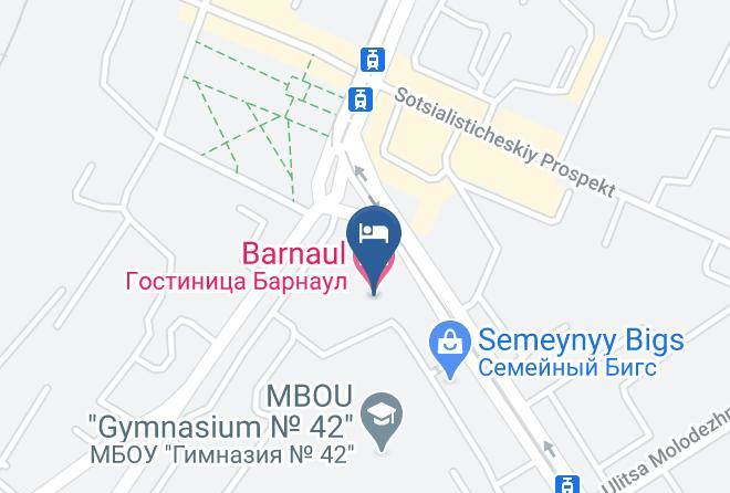 Barnaul - Barnaul Hotel Maps