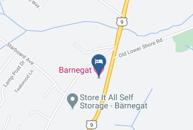 Barnegat Motel Map
