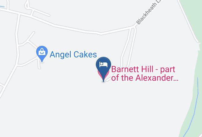 Surrey - Barnett Hill Part Of The Alexander Hotels Collection Maps