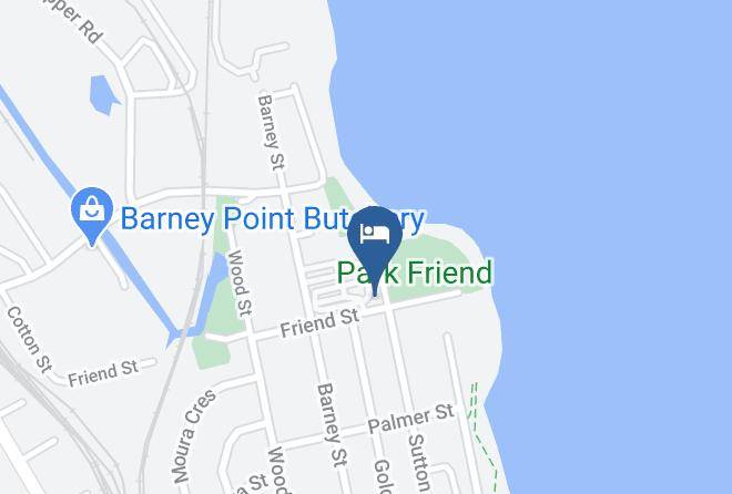 Gladstone - Barney Beach Accommodation Maps
