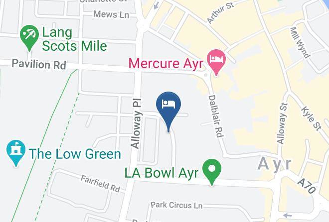 South Ayrshire - Barns B&b Maps